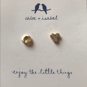 Alphabet mismatched earrings